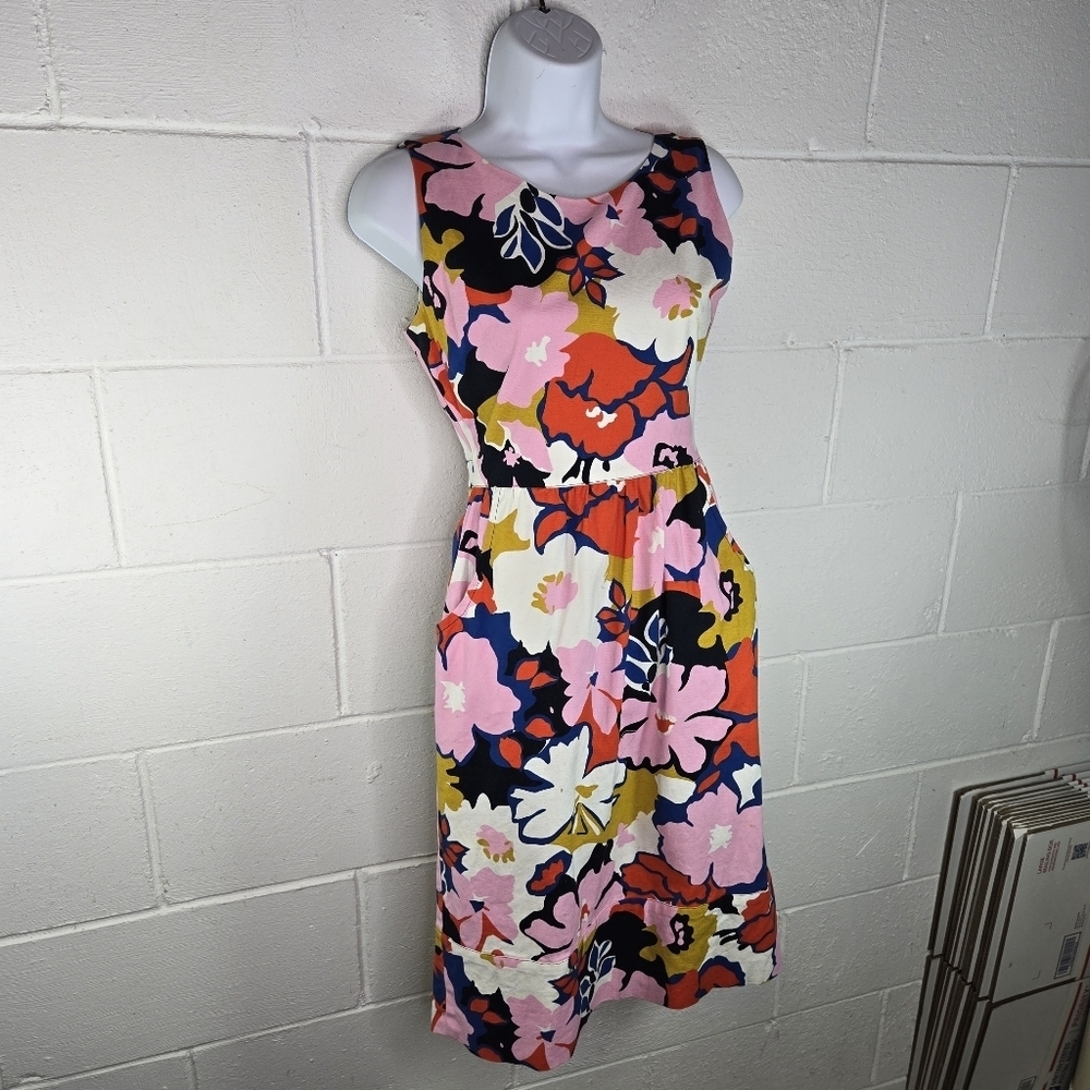 Anthropologie Whit Two Floral Cut Out Dress - Picture 6 of 13